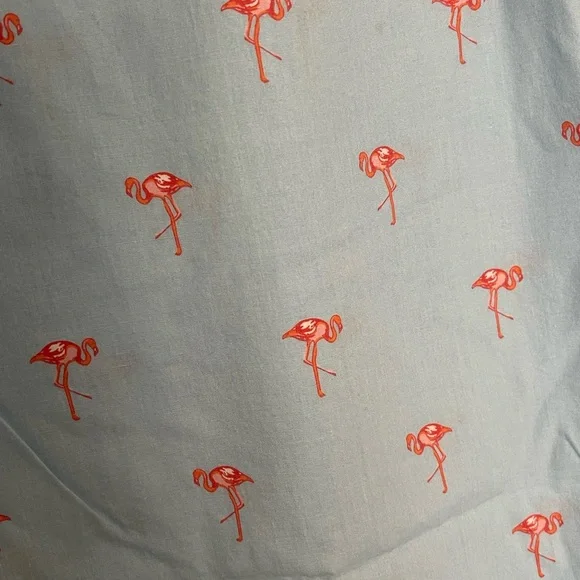 Gap Body pajama pants blue flamingo-print - Picture 3 of 4